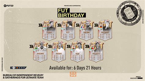 FIFA 23 FUT Birthday Token Tracker